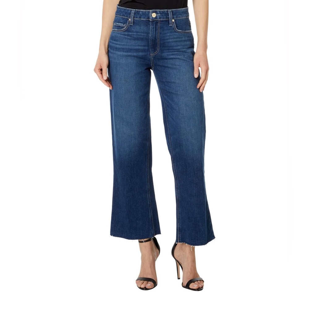 Paige LEENAH Ankle RAW Hem in Saint Tropez Size 24